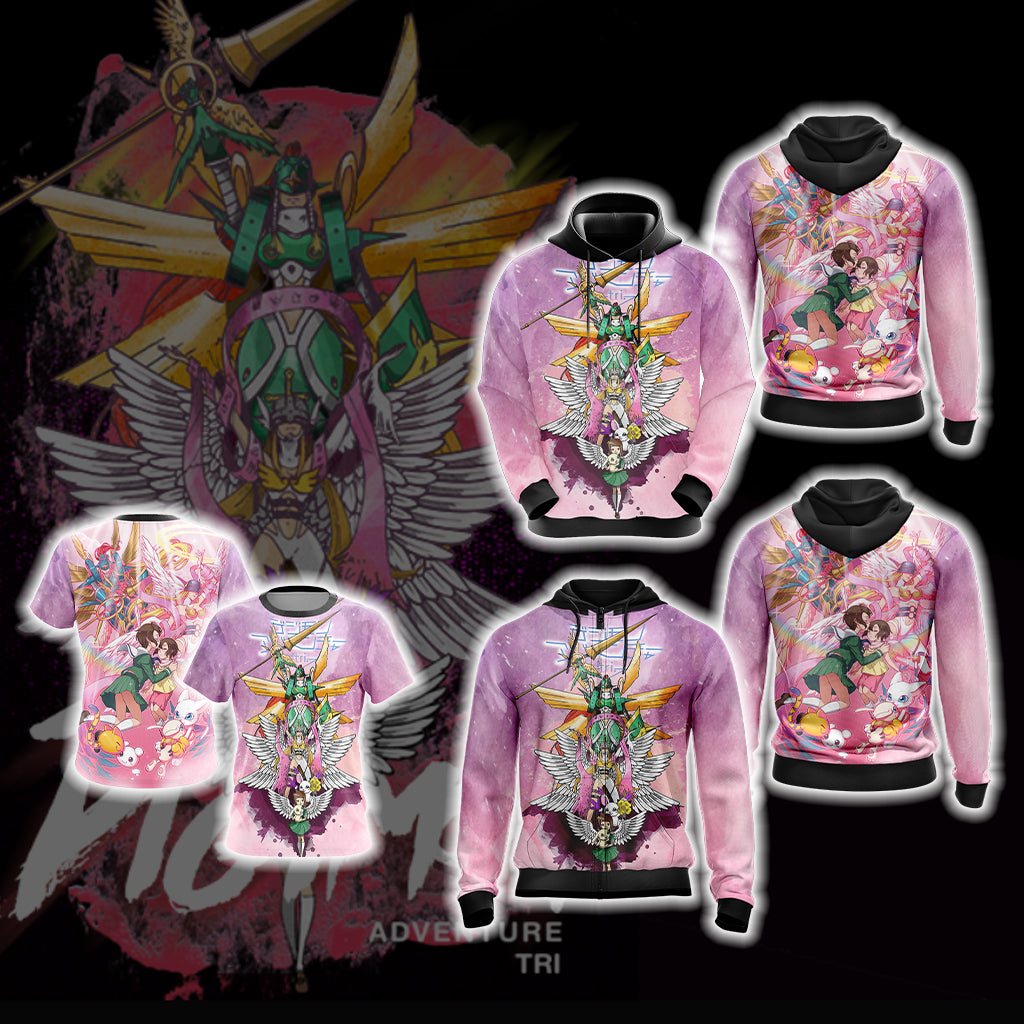 Digimon Adventure Unisex 3D T-shirt