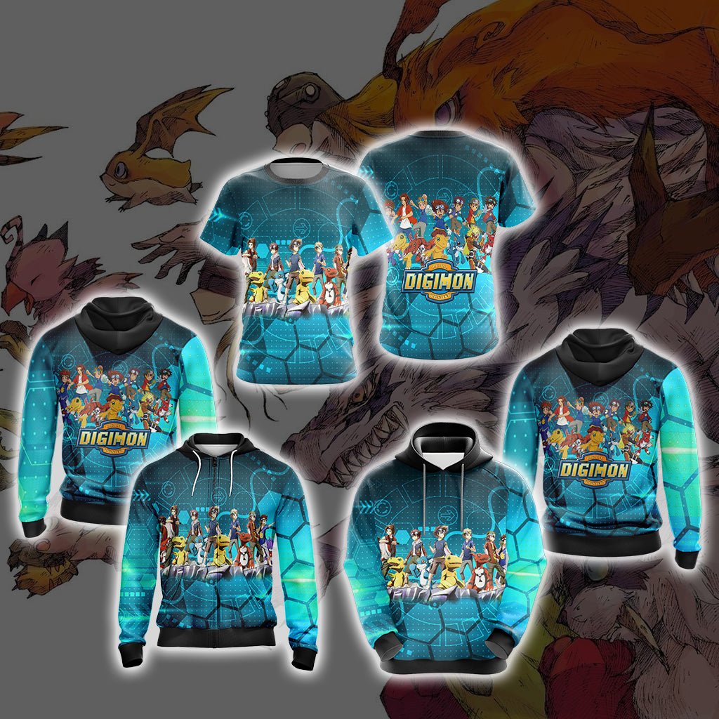 Digimon New Collection Unisex 3D T-shirt