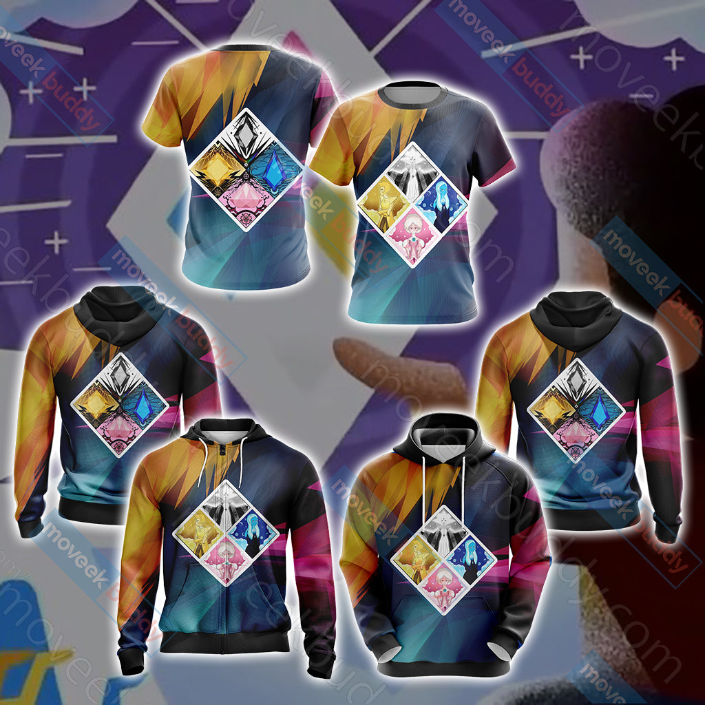 Steven Universe - Diamonds Unisex 3D T-shirt