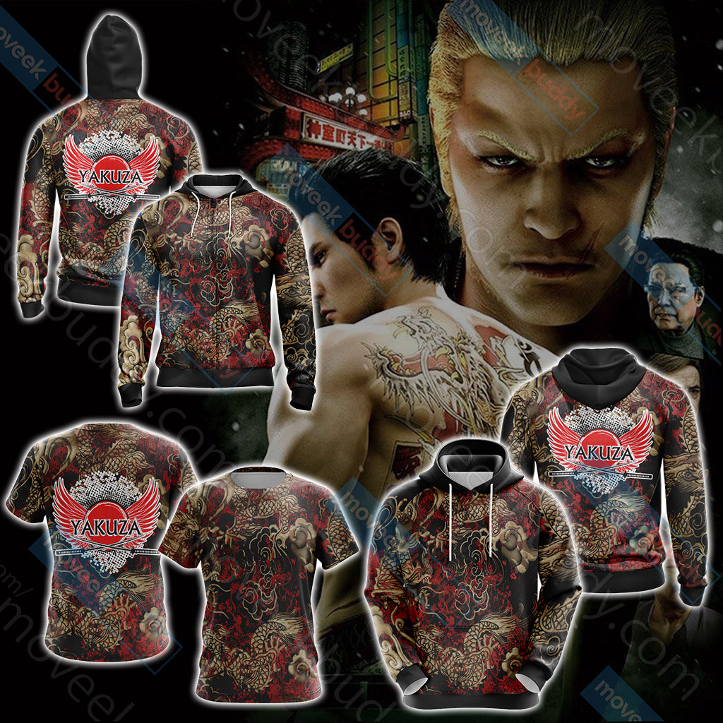 Yakuza Unisex 3D T-shirt