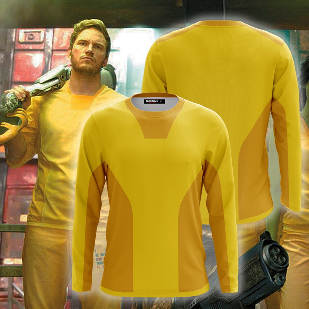 Guardians Of The Galaxy Prison Version Cosplay 3D Long Sleeve Shirt US/EU S (ASIAN L)