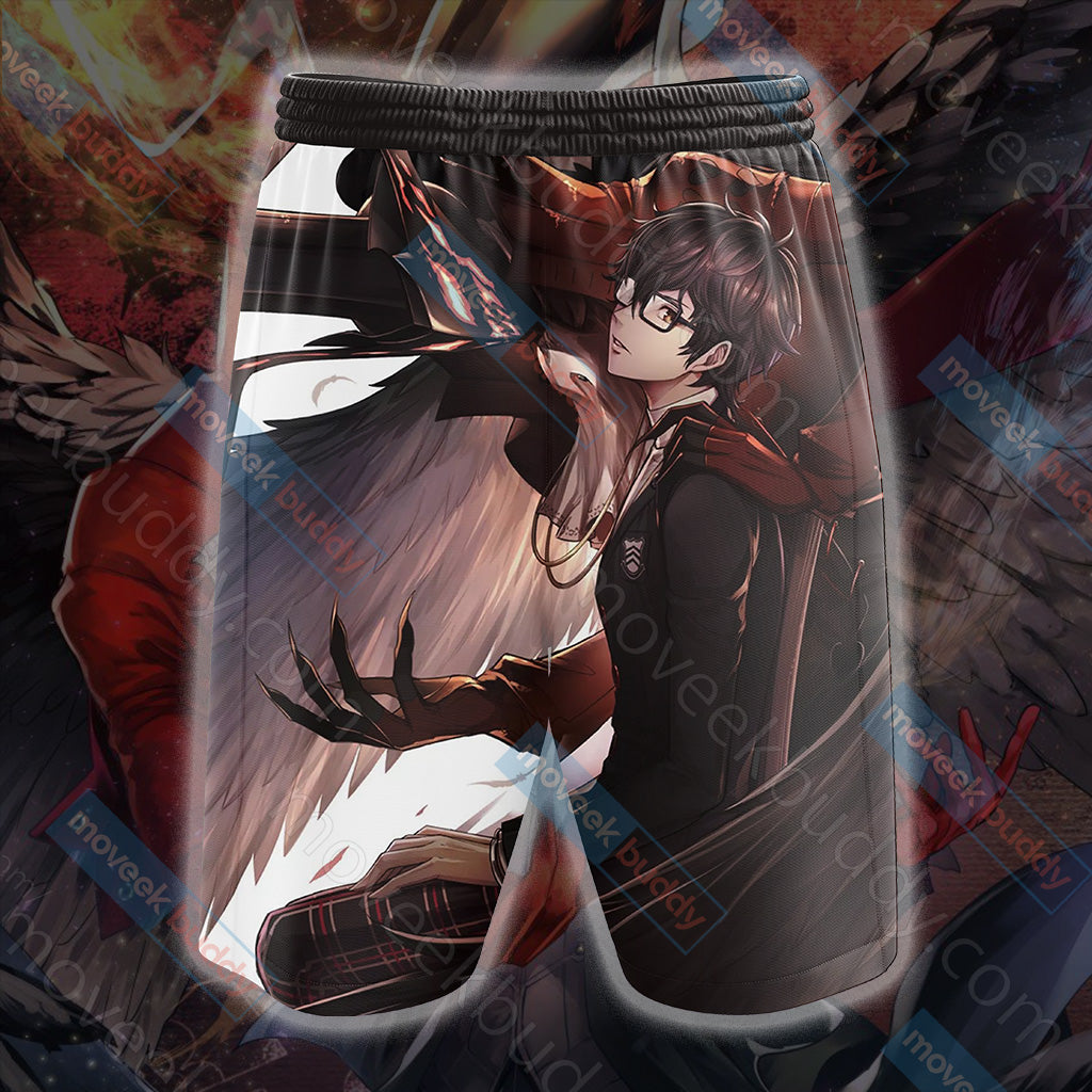 Persona 5 Joker And Arsen 3D Beach Shorts