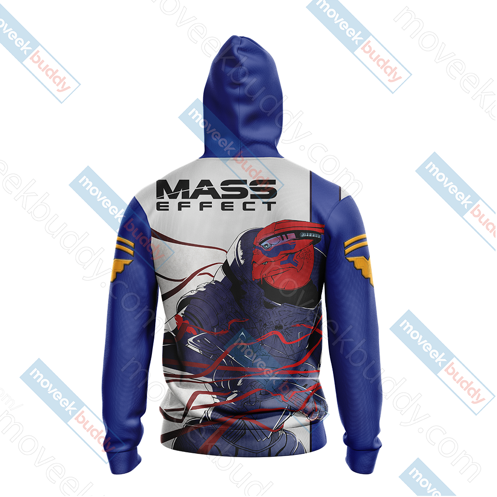 Mass Effect - Garrus Vakarian Unisex 3D T-shirt