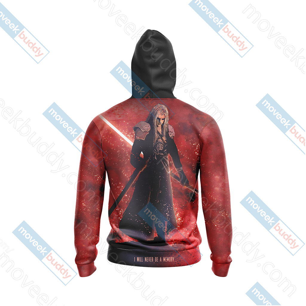 Final Fantasty - Crimson Sephiroth Unisex 3D T-shirt