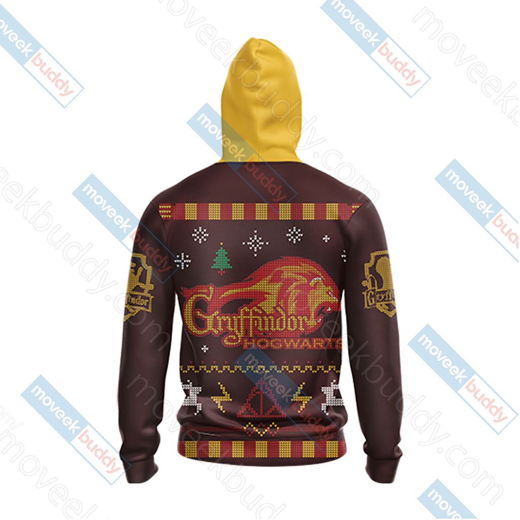 Harry Potter - Brave Like A Gryffindor Winter Style Unisex 3D T-shirt