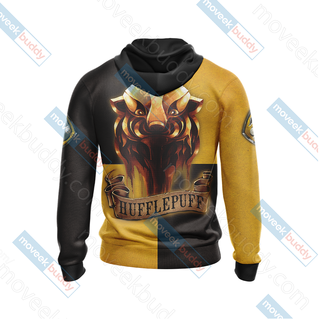 Hufflepuff Badgers Harry Potter New Look Unisex 3D T-shirt