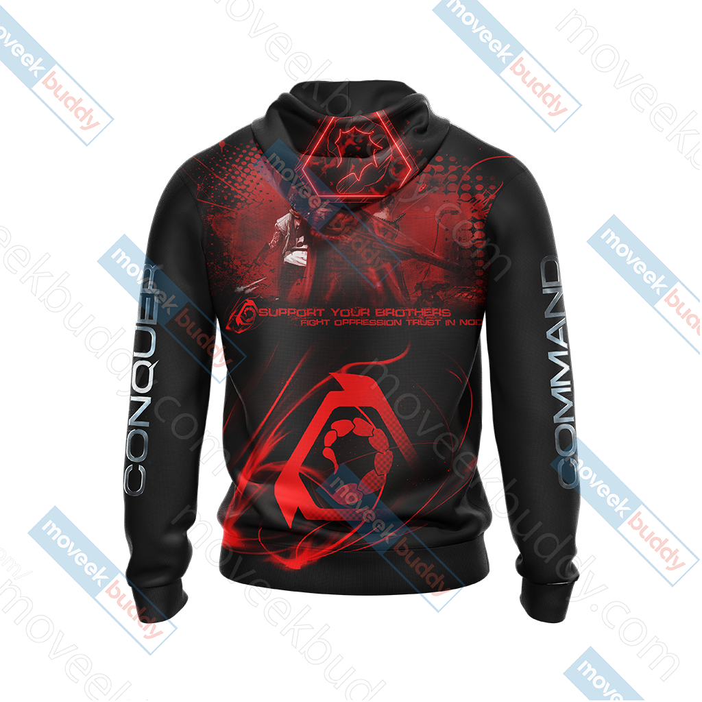 Command & Conquer - Brotherhood of Nod Unisex 3D T-shirt