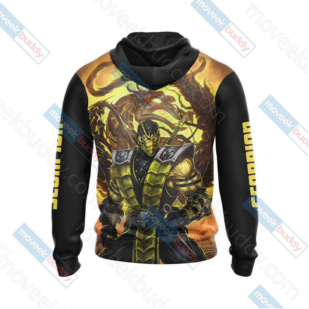Mortal Kombat - Scorpion New Style Unisex 3D T-shirt