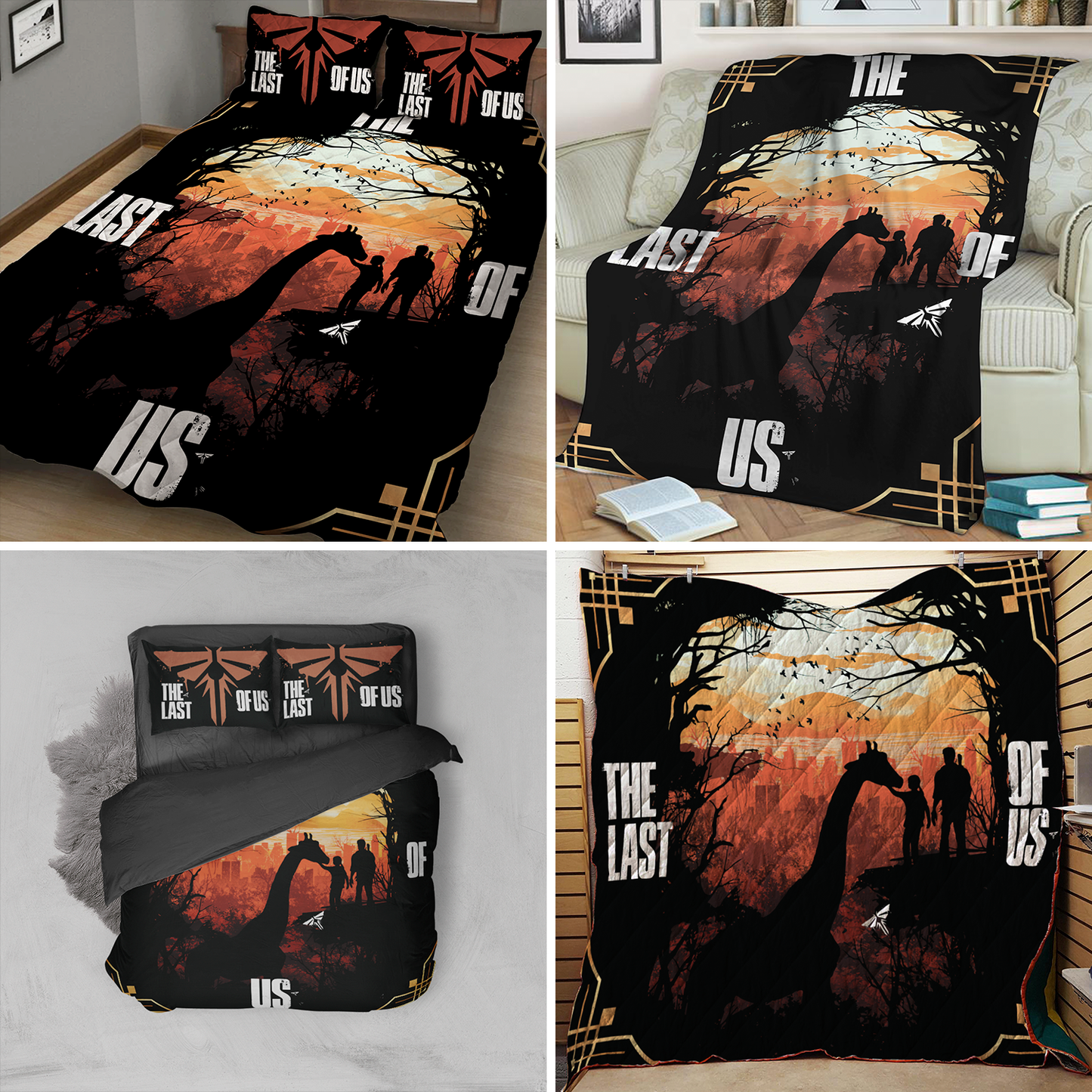 The Last Of Us 3D Bed Set