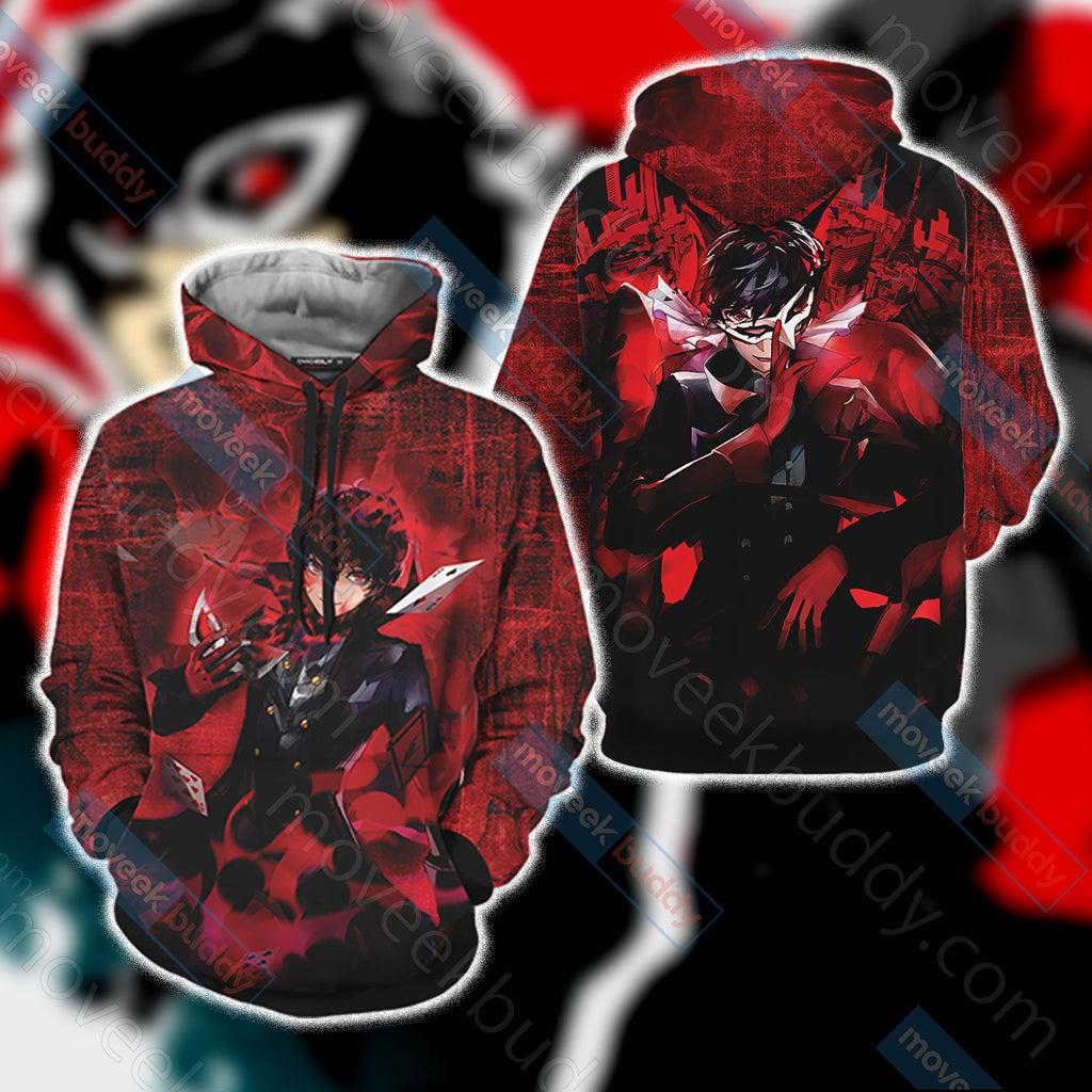 Persona 5 - Amamiya Ren Unisex 3D T-shirt Hoodie S
