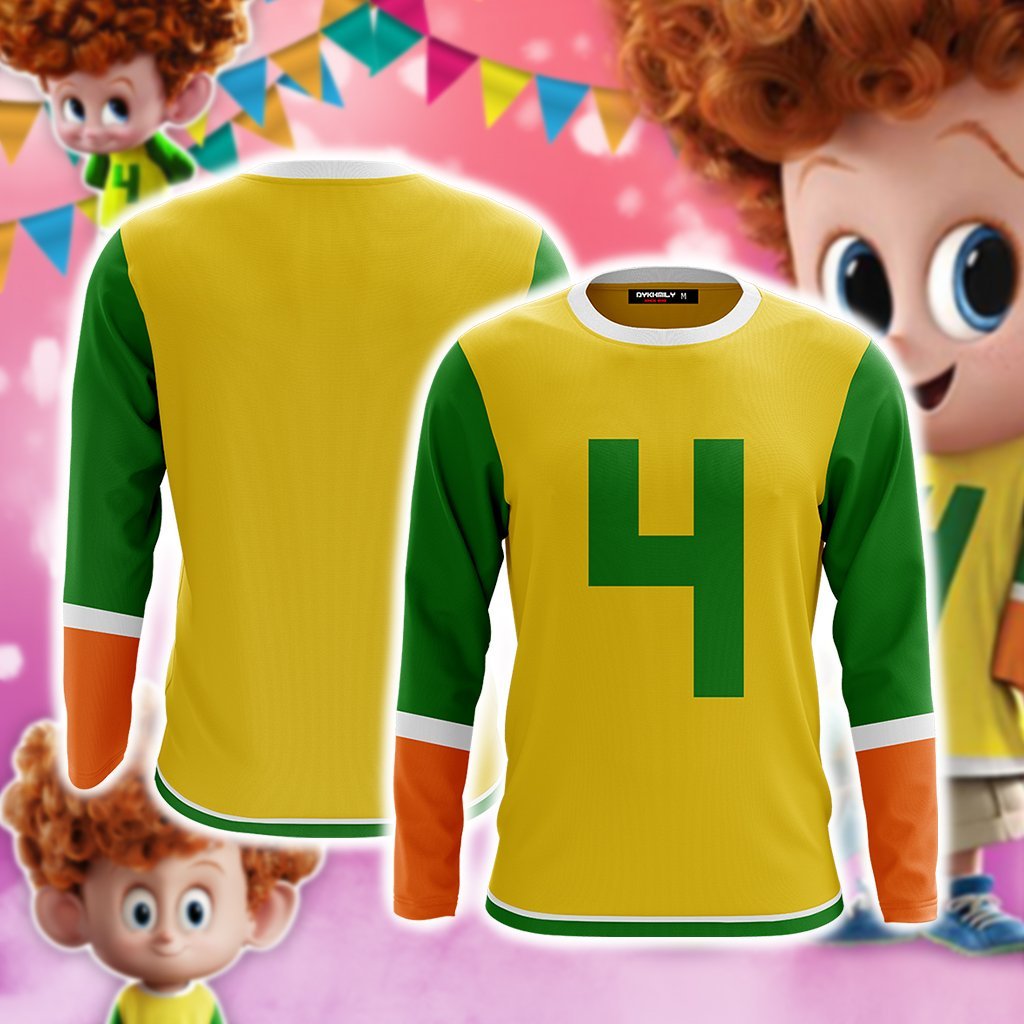 Hotel Transylvania Dennis Cosplay 3D Long Sleeve Shirt XS