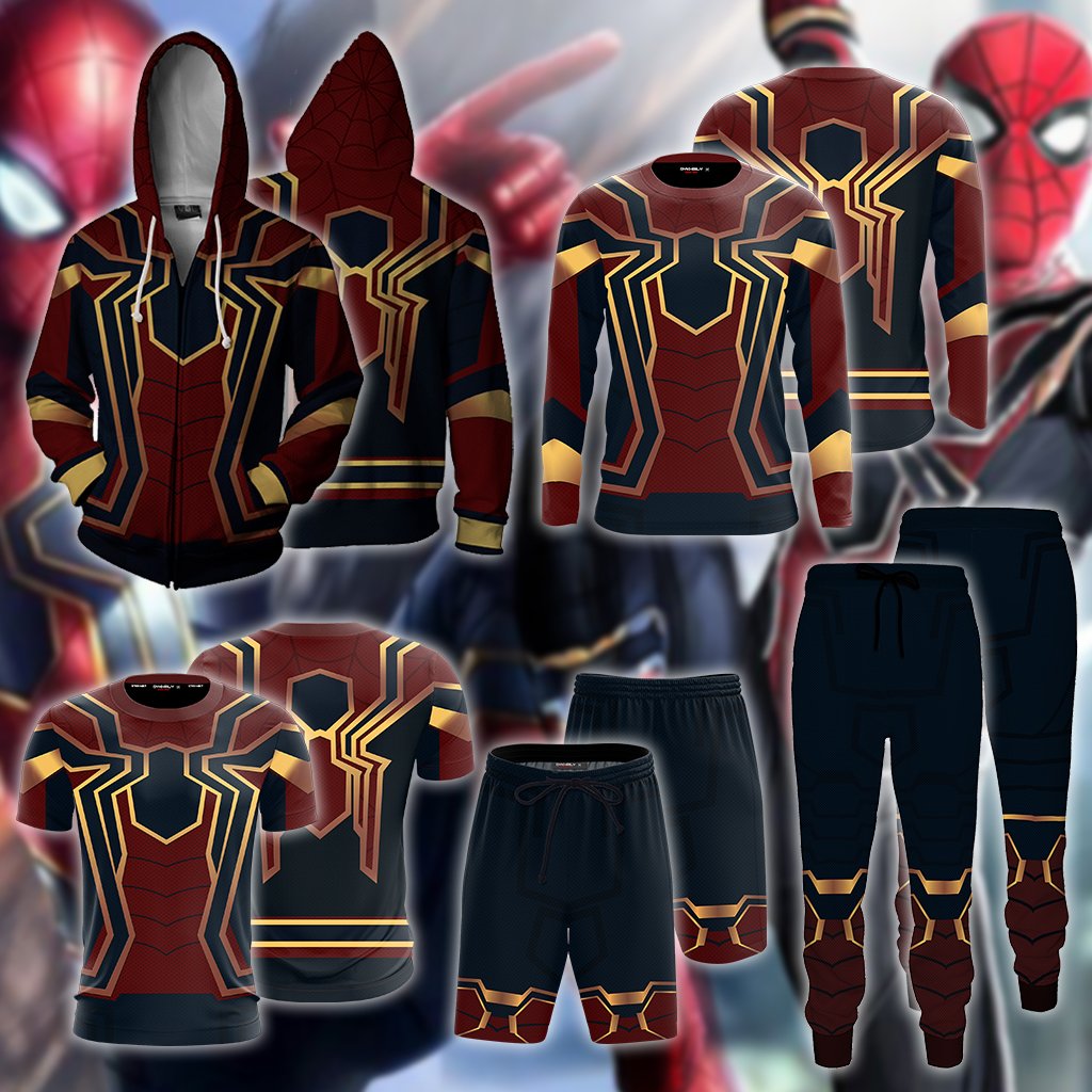 Spider-man: Homecoming Iron Spider Cosplay Jogging Pants