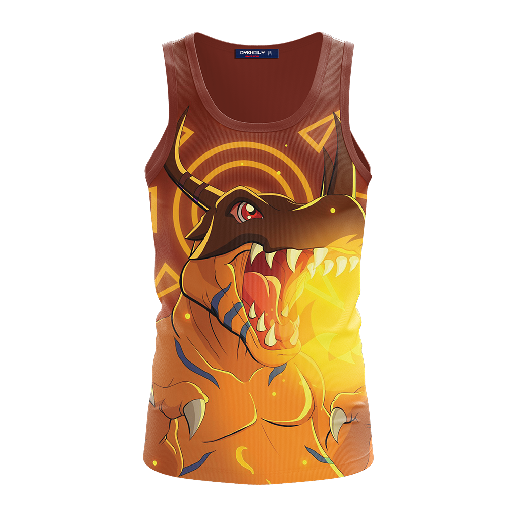 Digimon Greymon Unisex 3D T-shirt Tank Top Hoodie Beach Shorts Joggers