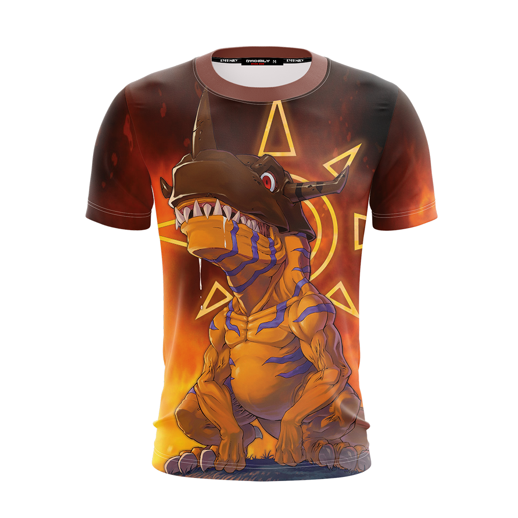 Digimon Greymon New Unisex 3D T-shirt