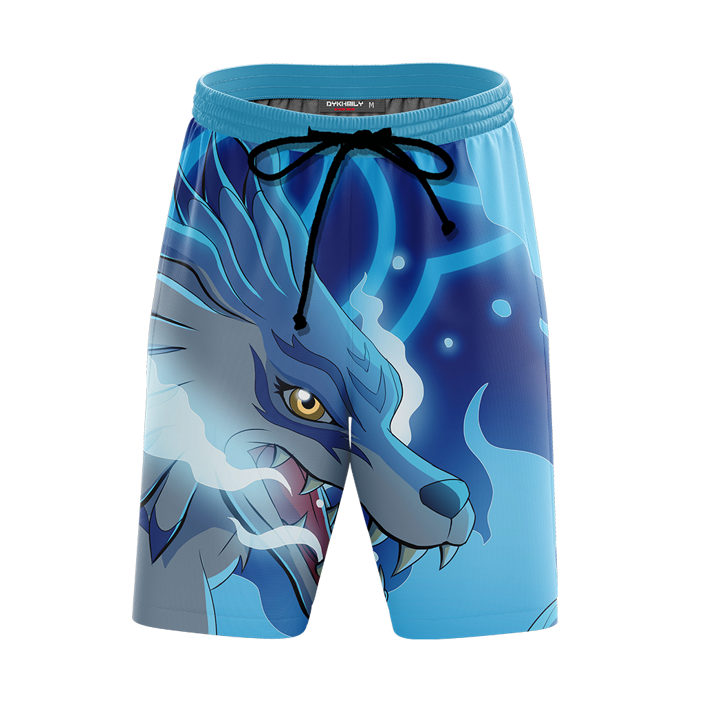 Digimon Garurumon 3D T-shirt Tank Top Hoodie Beach Shorts Joggers