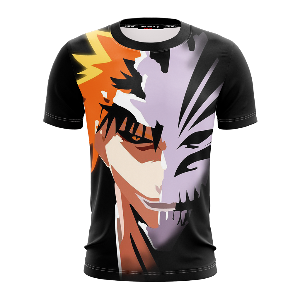 Bleach Ichigo Symbol Unisex 3D T-shirt