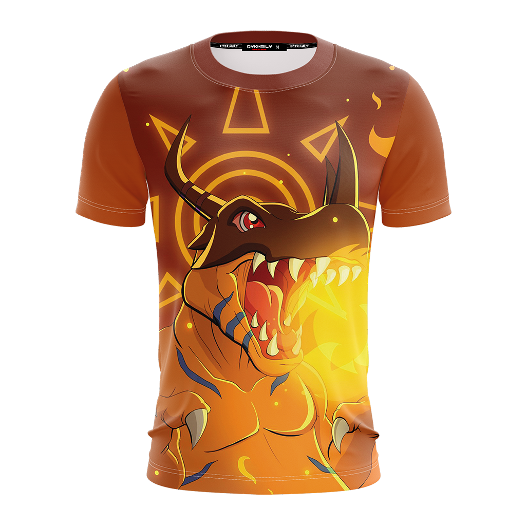 Digimon Greymon Unisex 3D T-shirt Tank Top Hoodie Beach Shorts Joggers