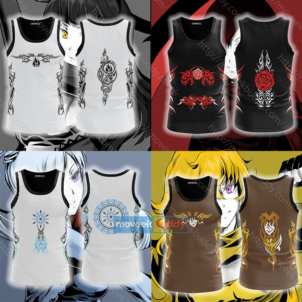 RWBY Blake Belladonna Symbol Unisex 3D T-shirt