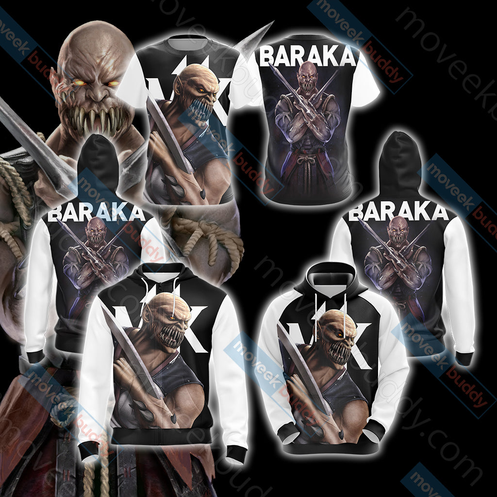 Mortal Kombat Baraka New Unisex 3D T-shirt