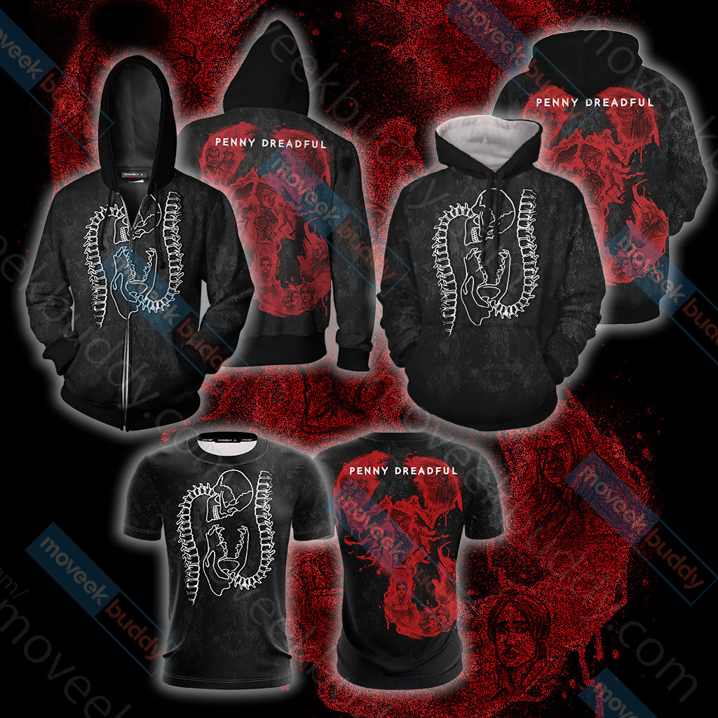 Penny Dreadful Unisex 3D T-shirt