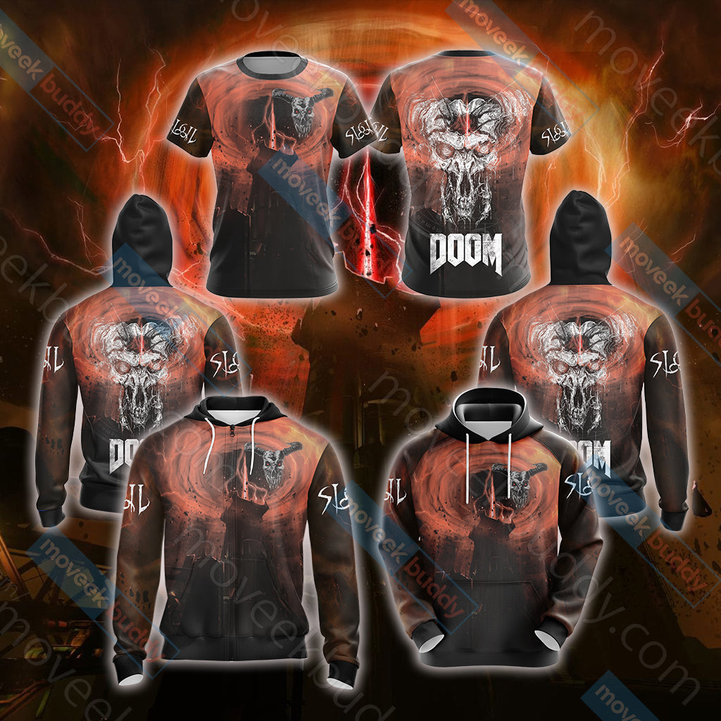 Doom - Icon of Sin Unisex 3D T-shirt