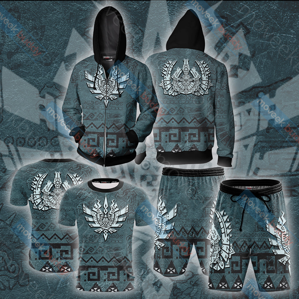 Monster Hunter Unisex 3D T-shirt