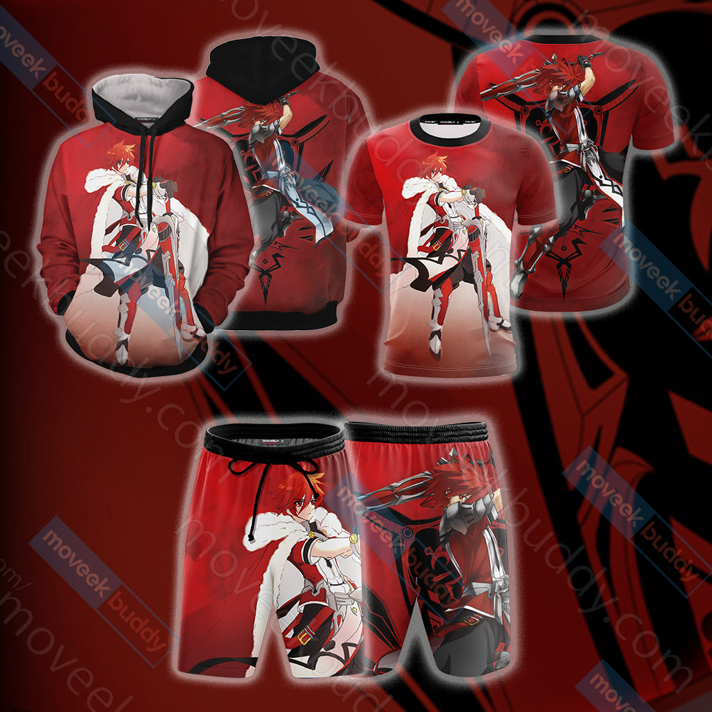 Elsword Lord Knight Beach Shorts
