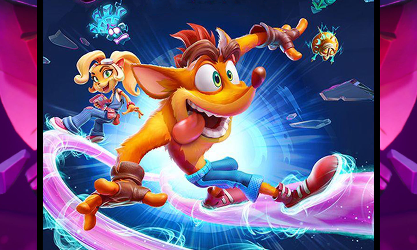 Crash Bandicoot 3D Bed Set