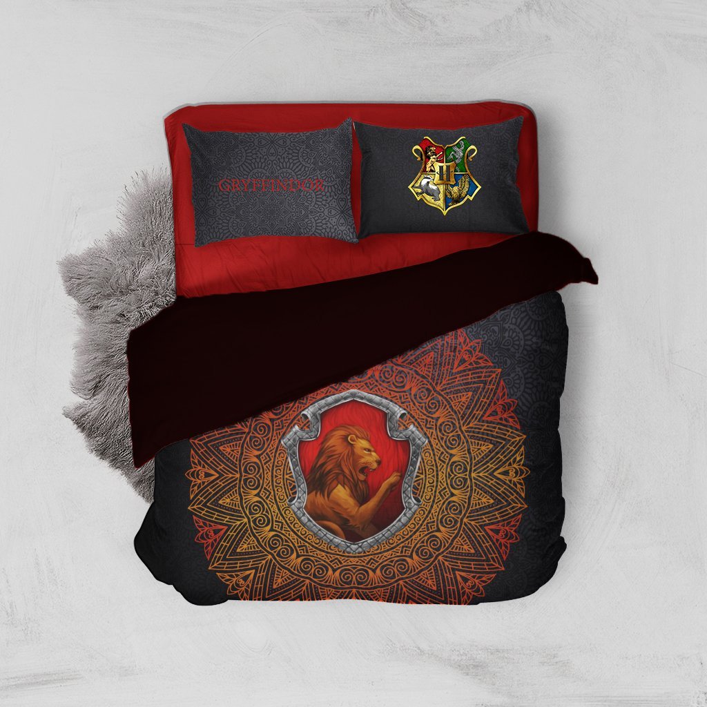 Hogwart House Gryffindor Harry Potter Bed Set Twin (3PCS)