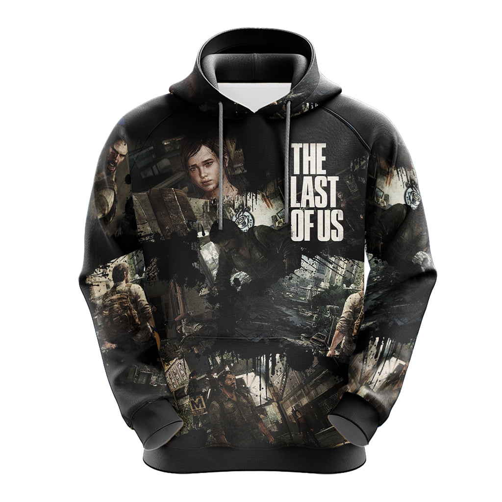 The Last Of Us Joel and Ellie Unisex 3D T-shirt Zip Hoodie Pullover Hoodie