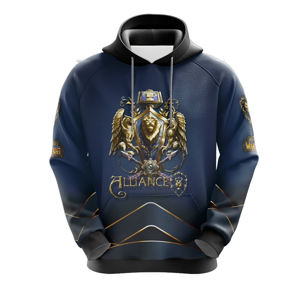 World Of Warcraft - Alliance races crest Unisex 3D T-shirt