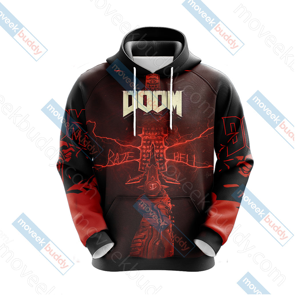 Doom New Look Unisex 3D T-shirt