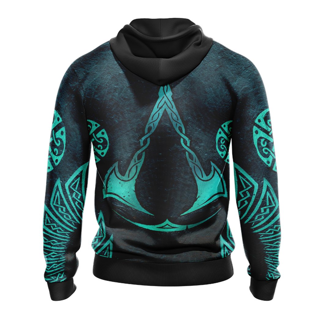 Assassin's Creed Valhalla Unisex 3D T-shirt Zip Hoodie Pullover Hoodie