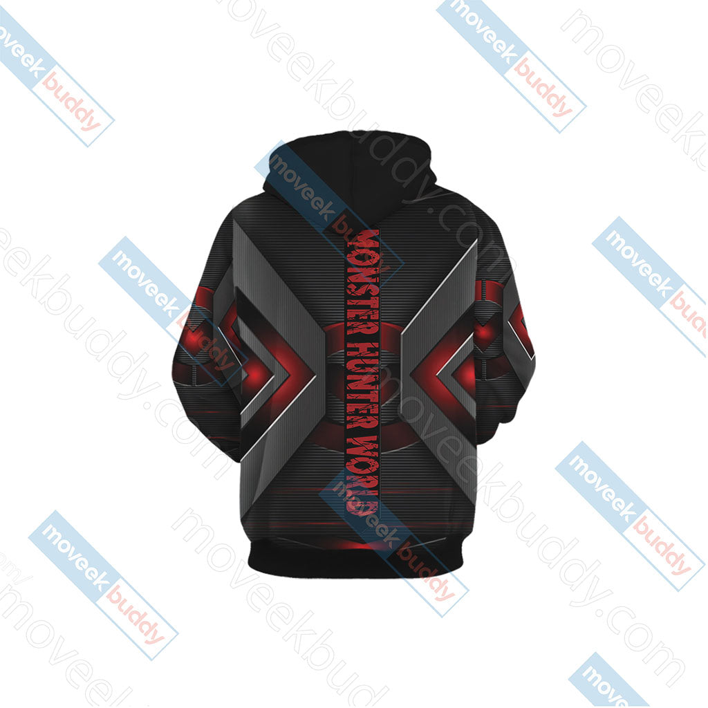 Monster Hunter World - Main Crest Unisex 3D T-shirt
