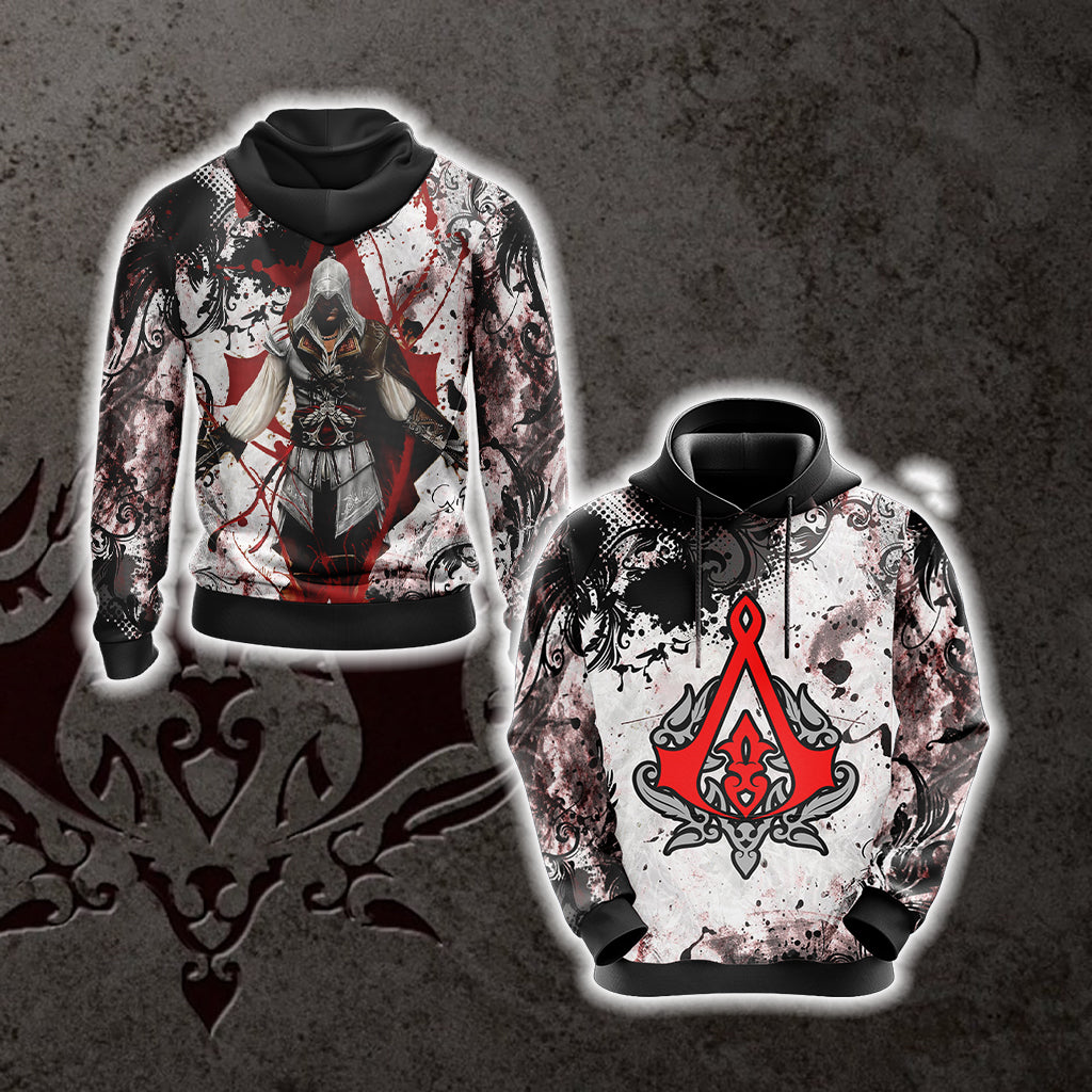 Assassin's Creed Ezio Auditore New 3D T-shirt Hoodie S
