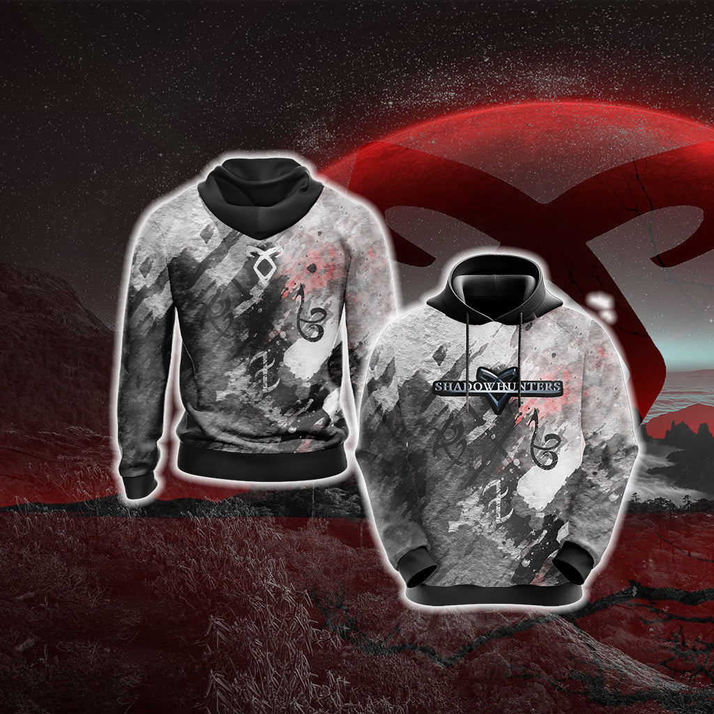 Shadowhunter Version TV Show Unisex 3D T-shirt Hoodie S