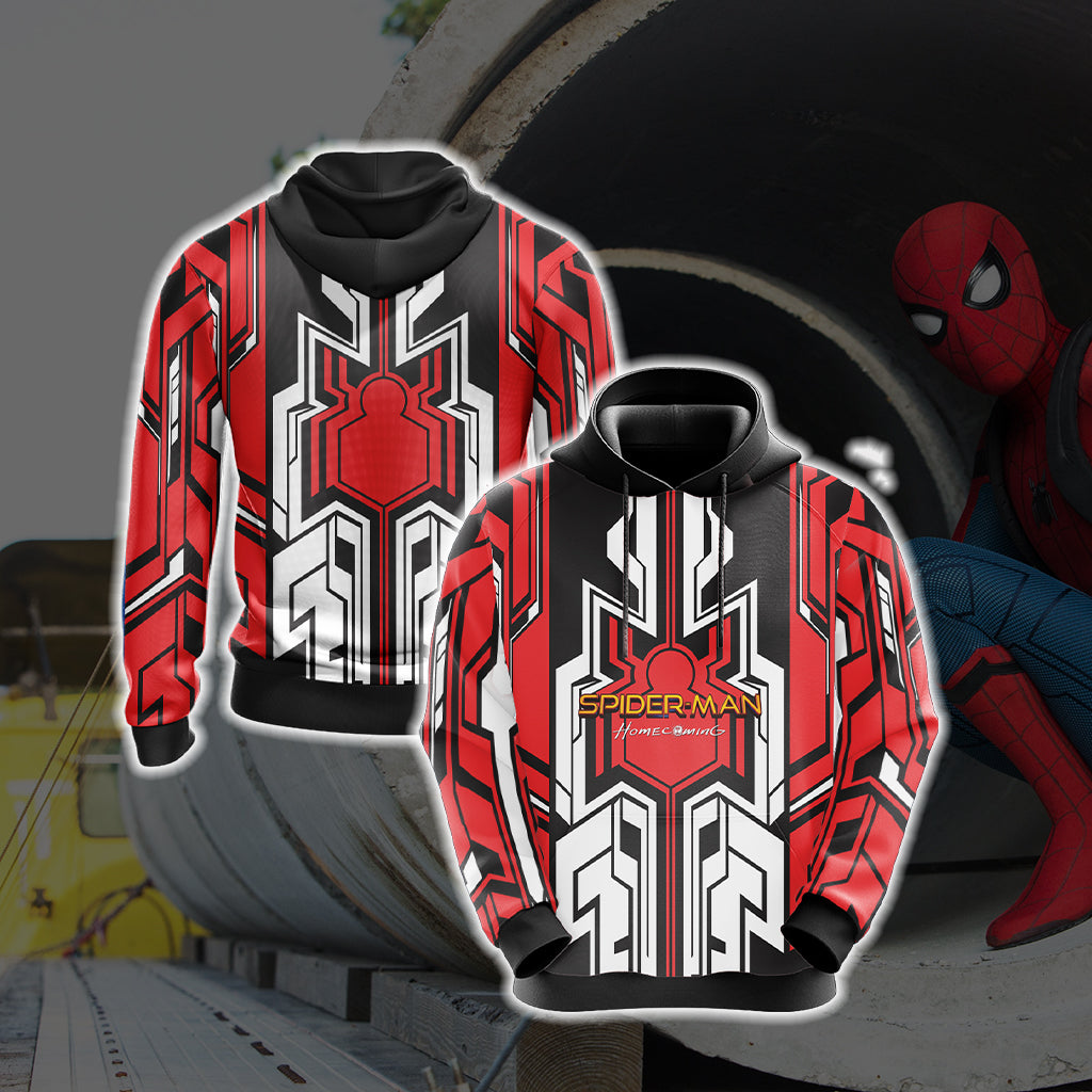 Spider-Man: Homecoming Logo Unisex 3D T-shirt Hoodie S