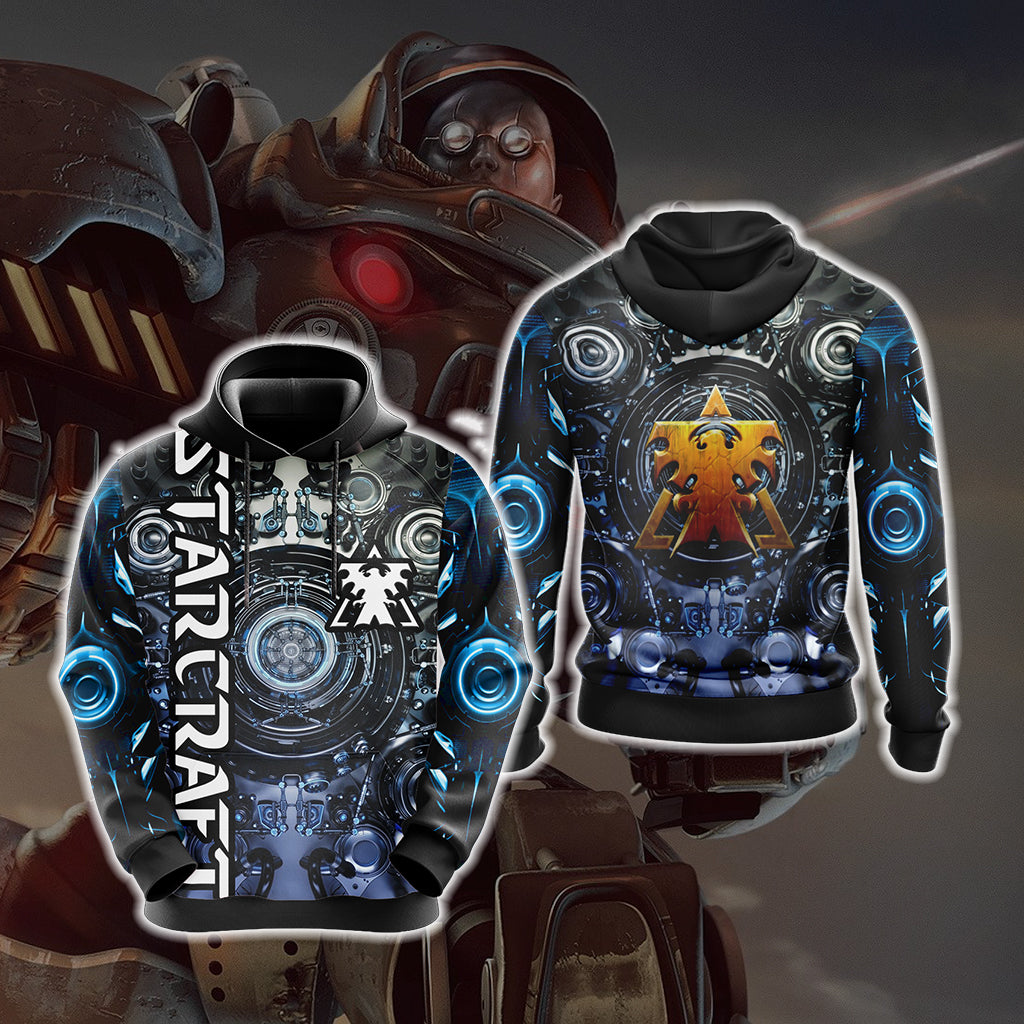 StarCraft Terran Unisex 3D T-shirt Hoodie S
