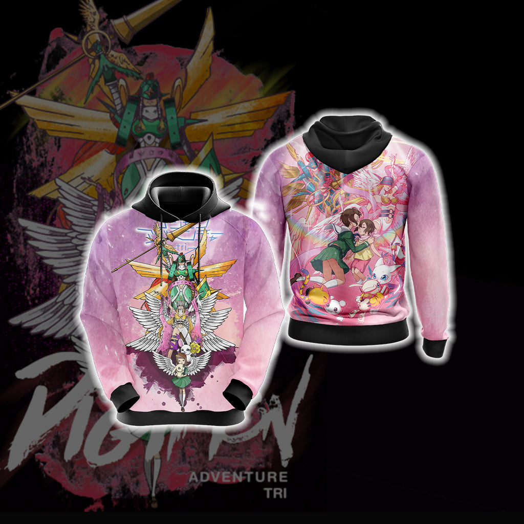 Digimon Adventure Unisex 3D T-shirt Hoodie S