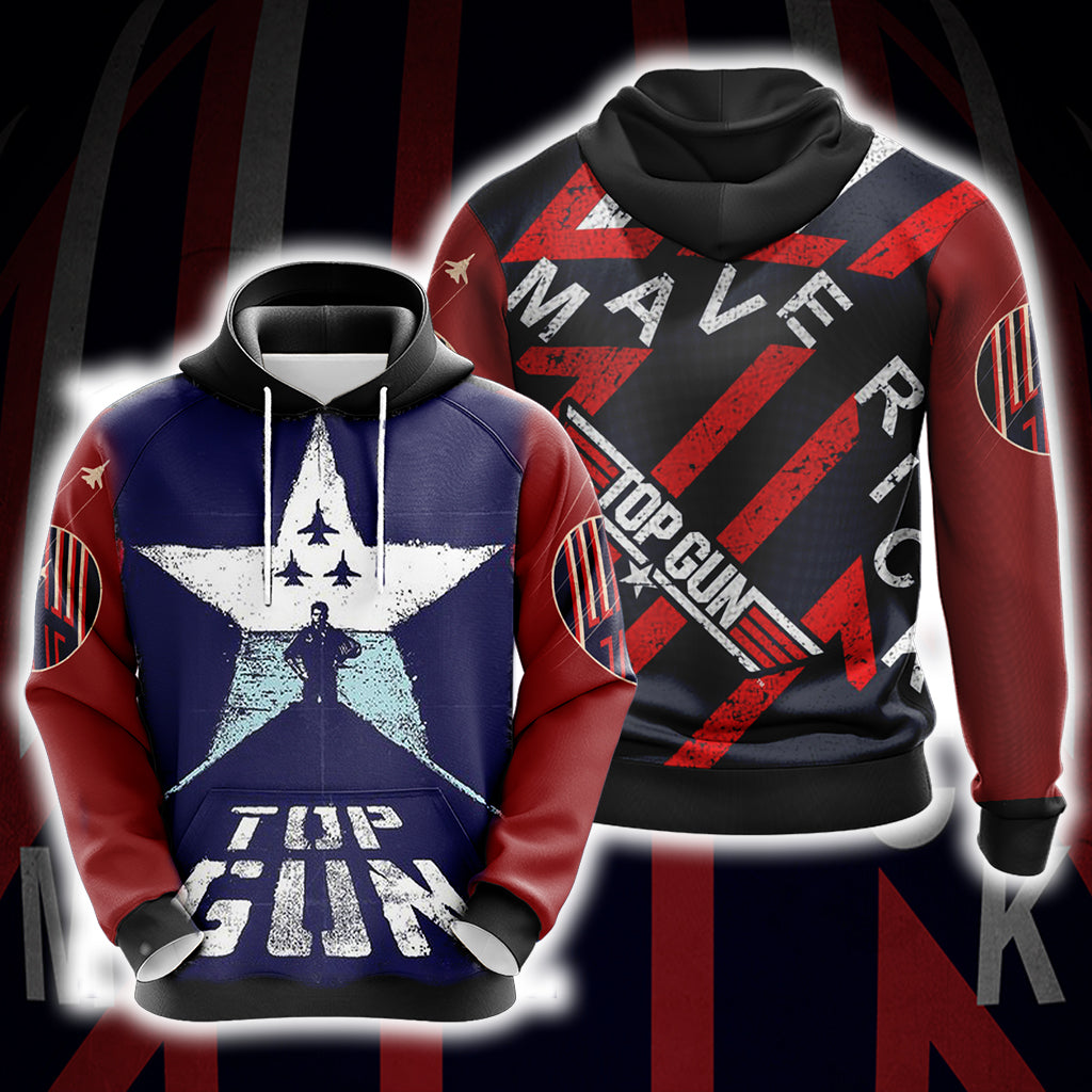 Top Gun Maverick Unisex 3D T-shirt Hoodie S