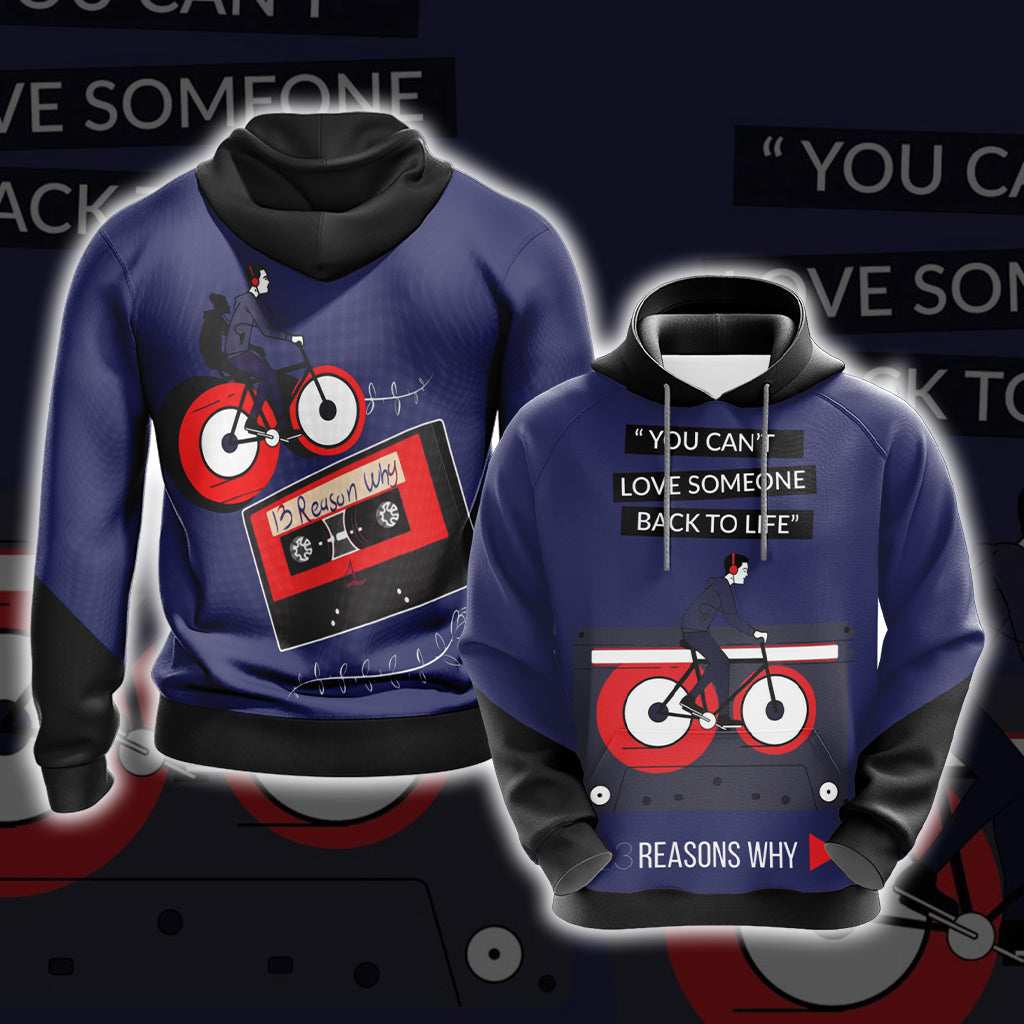 Thirteen Reasons Why New Unisex 3D T-shirt Hoodie S