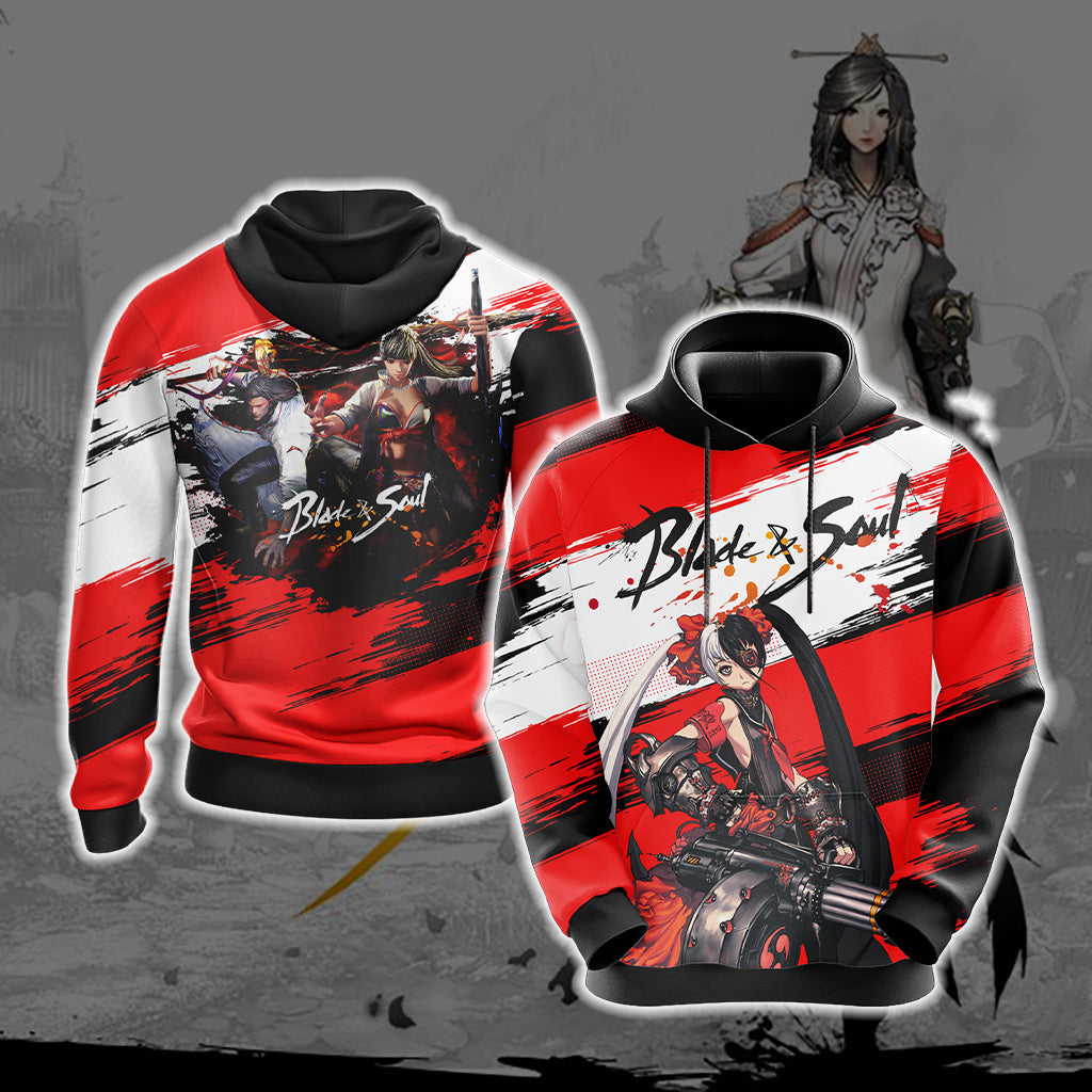 Blade & Soul New Unisex 3D T-shirt Hoodie S