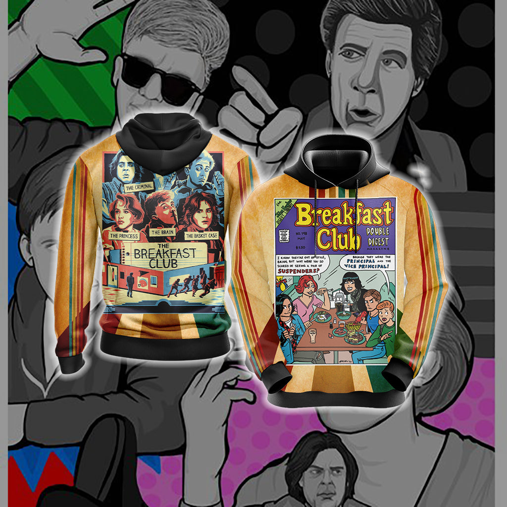 The Breakfast Club Unisex 3D T-shirt Hoodie S