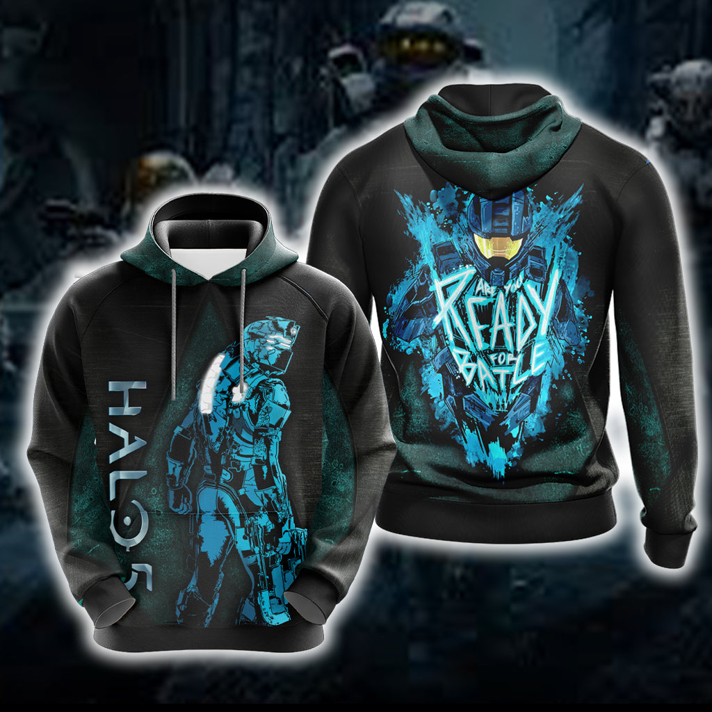 Halo 5: Guardians New Look Unisex 3D T-shirt Hoodie S