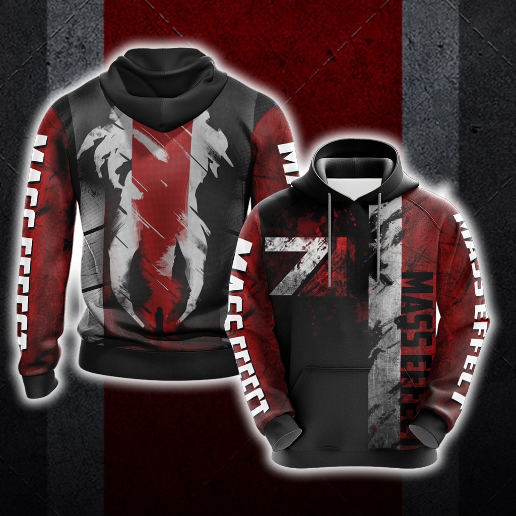 Mass Effect New Look Unisex 3D T-shirt T-shirt 4XL
