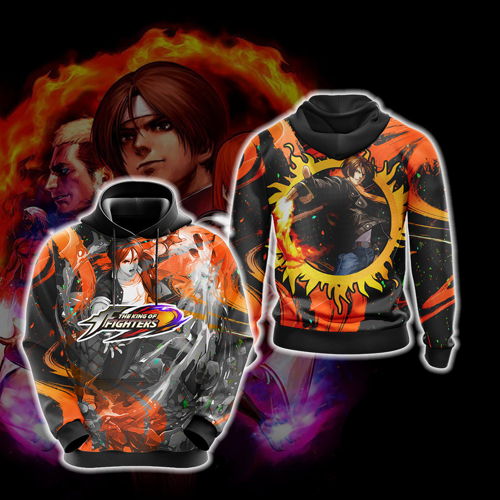 The King of Fighters - Kyo Kusanagi Unisex 3D T-shirt Hoodie S