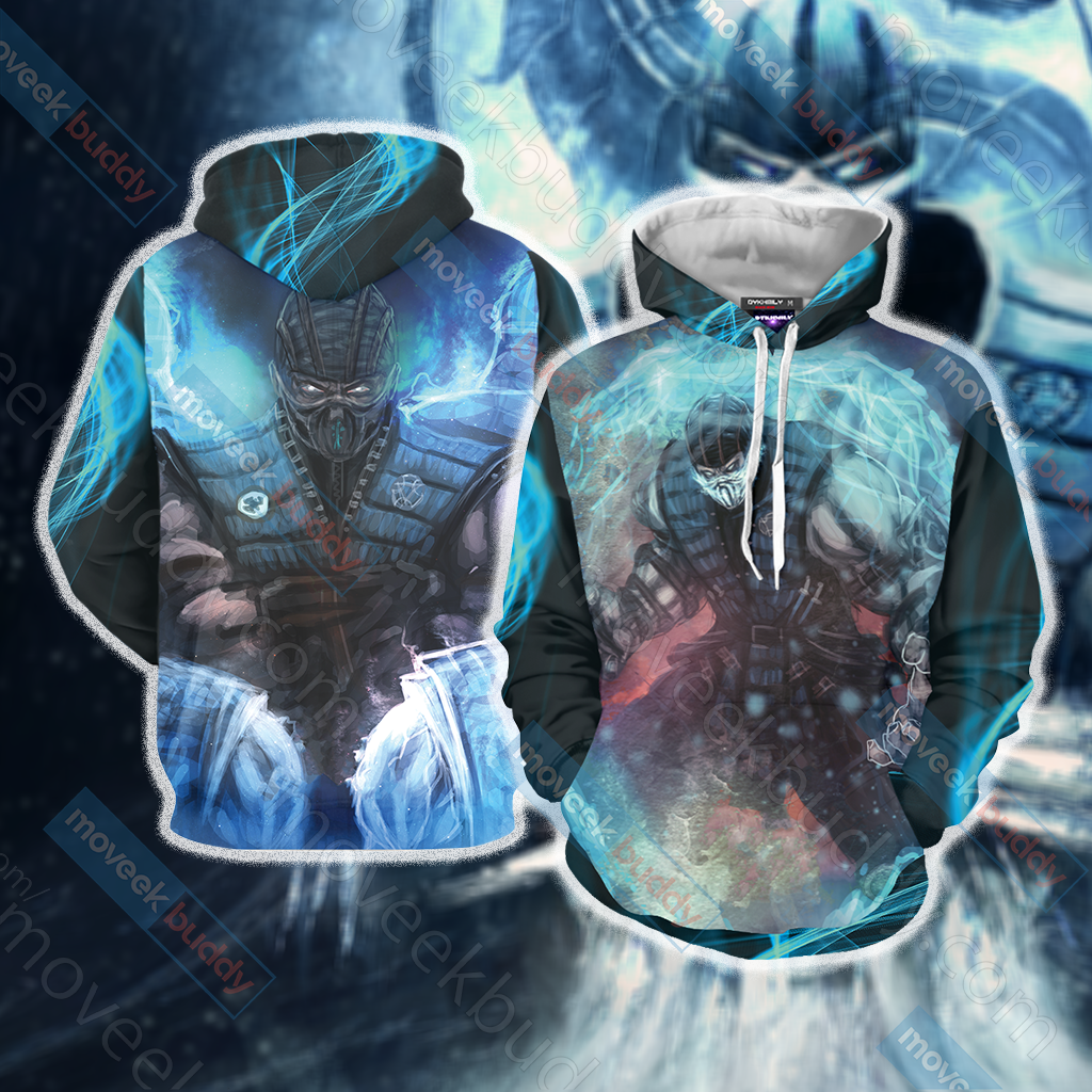 Mortal Kombat Sub-Zero Unisex 3D T-shirt Hoodie S