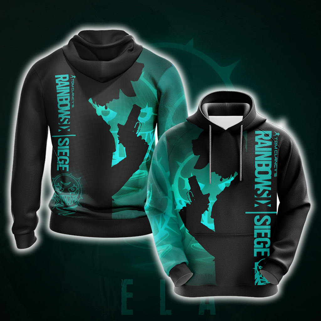 Tom Clancy’s Rainbow Six Siege Ela Unisex 3D T-shirt Hoodie S