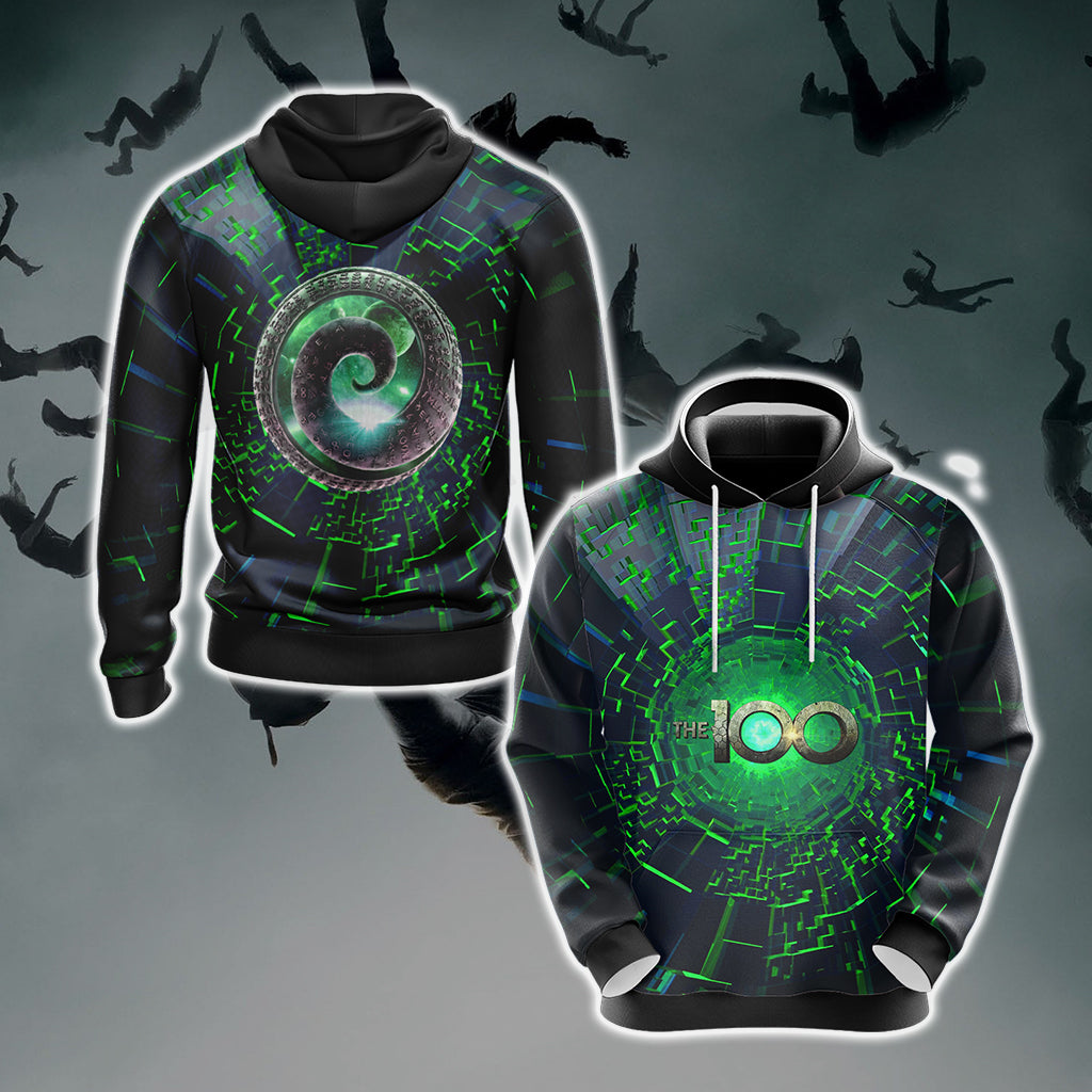 The 100 Unisex 3D T-shirt Hoodie S