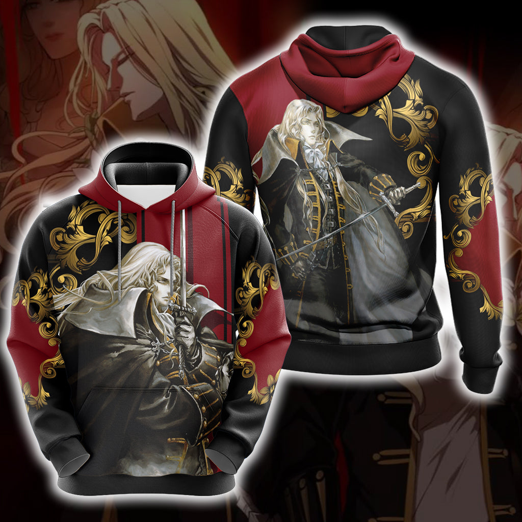 Castlevania - Alucard Unisex 3D T-shirt Hoodie S